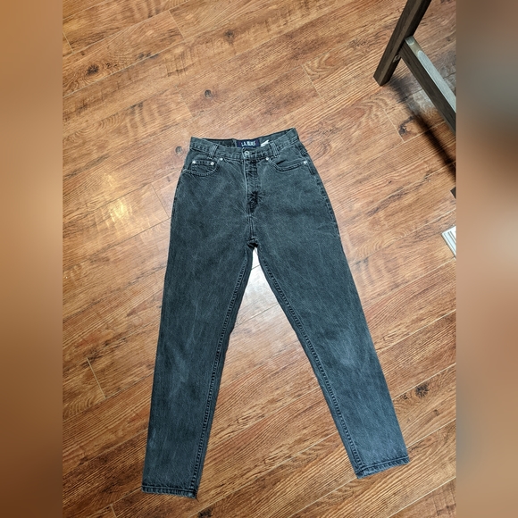 LA Blues super high rise tapered mom jeans - Picture 2 of 9